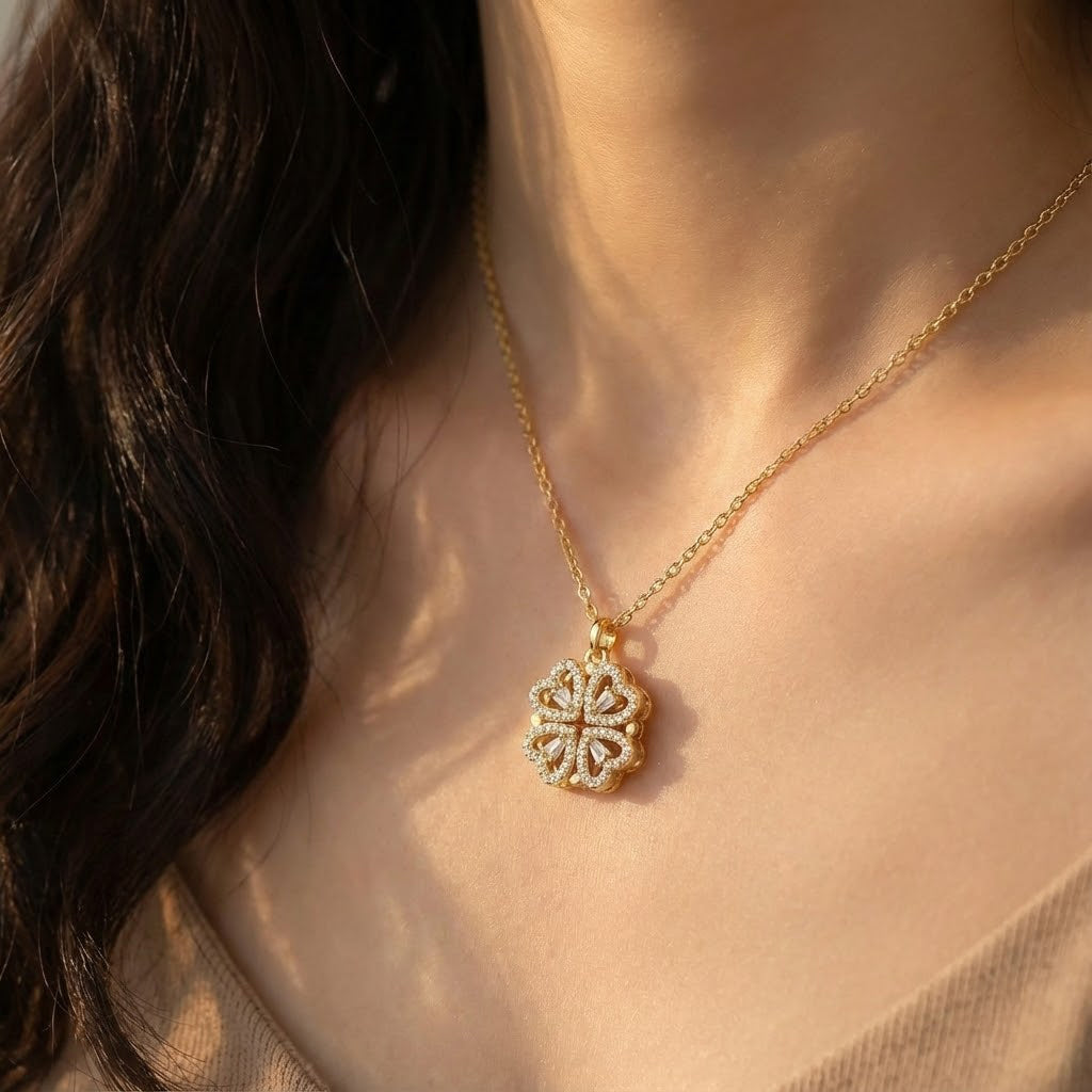 LUMINA™ - COLLAR «Dual Charme» AMOR Y FORTUNA