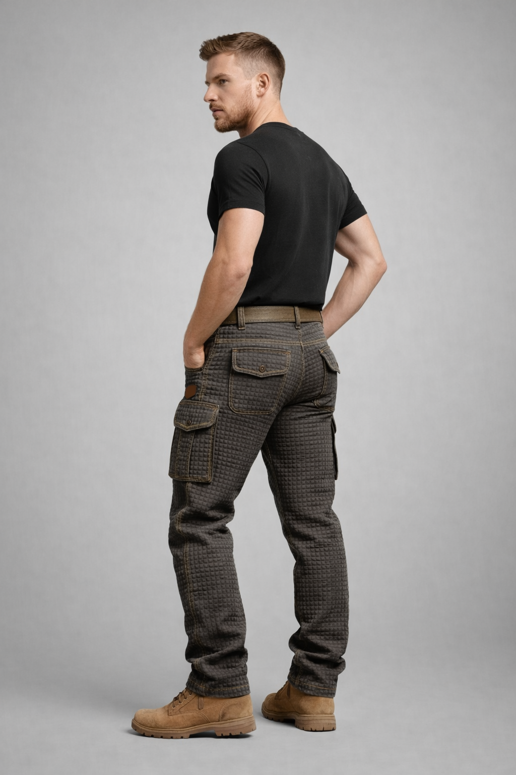 ENZO - PANTALONES CARGO REFORZADOS