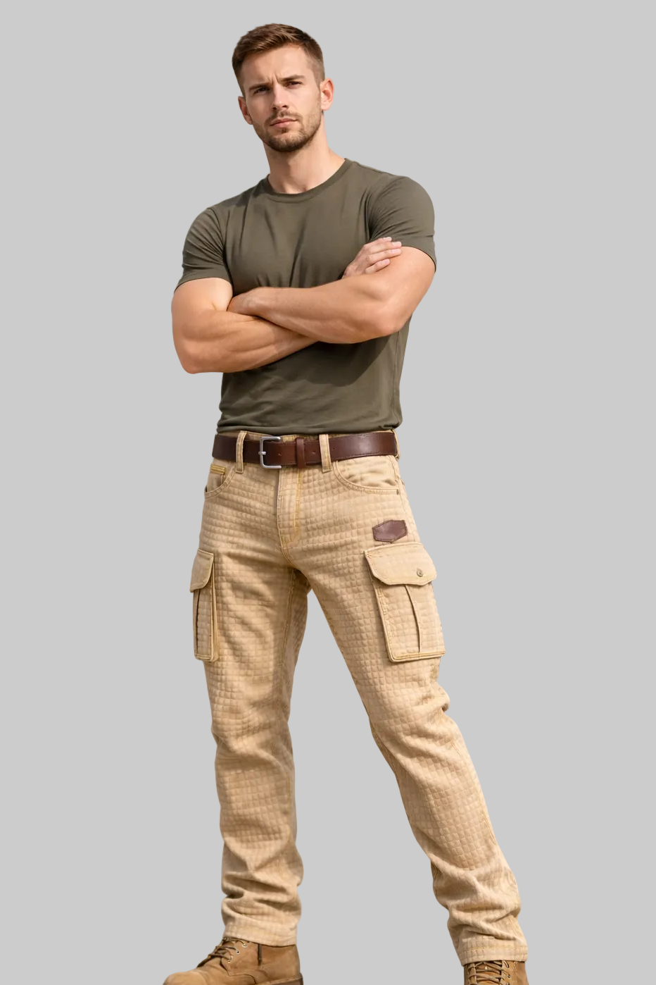ENZO - PANTALONES CARGO REFORZADOS