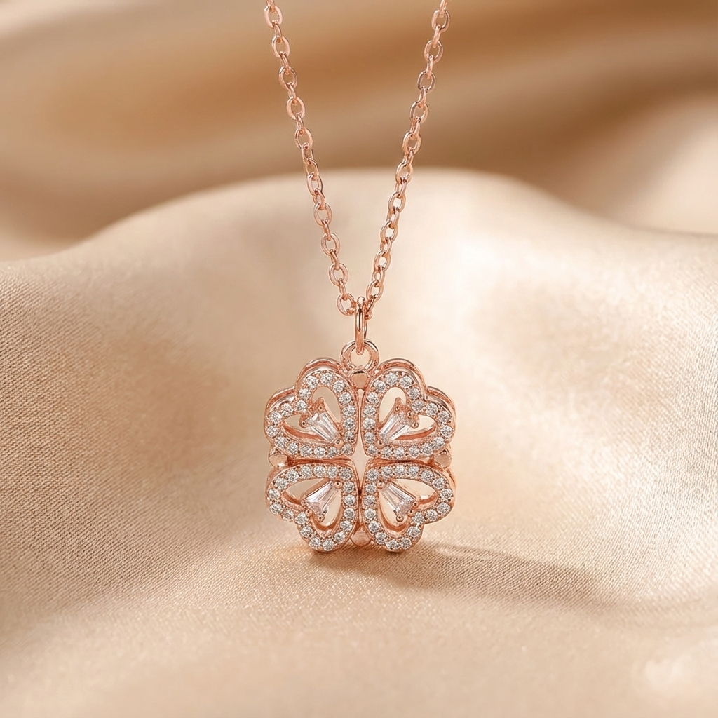 LUMINA™ - COLLAR «Dual Charme» AMOR Y FORTUNA